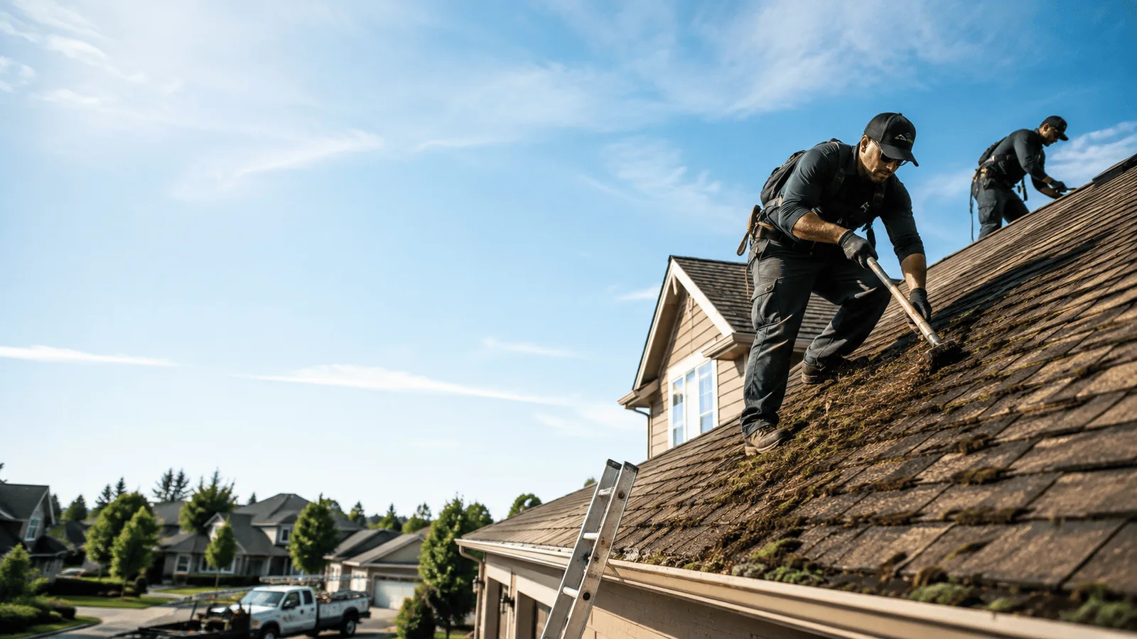 Roof Moss Removal in Polk, PA near me